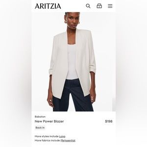 Aritzia Babaton Power Blazer